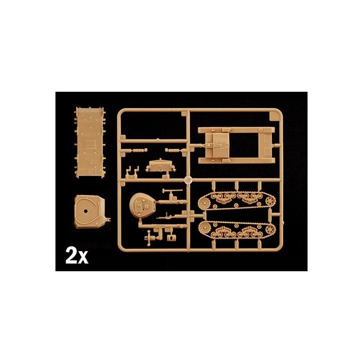 Fast Assembly tanky 7517 - Carro Armato M13/40 (1:72)