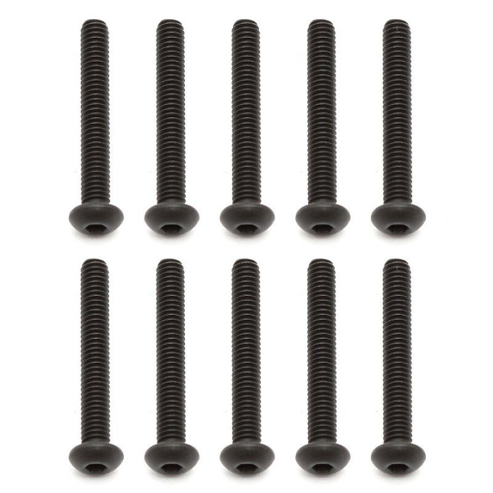 Imbusový šroub s čočkovitou hlavou, 2.5x18 mm BHCS, 10 ks.