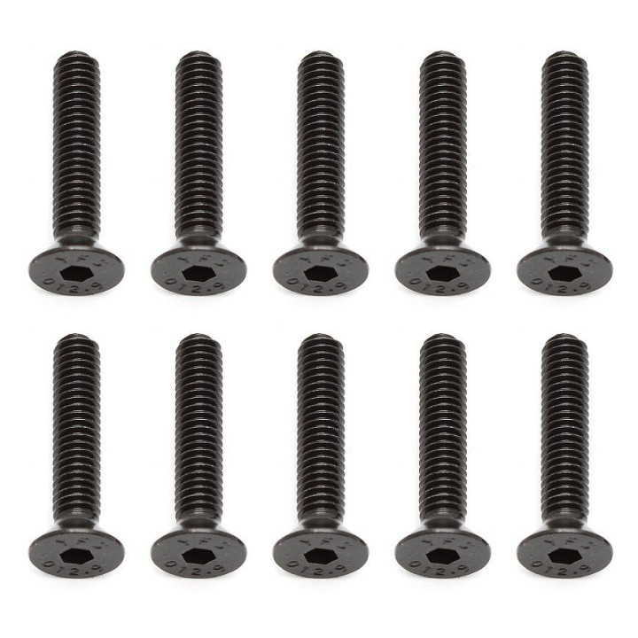 Imbusové šrouby s zápustnou hlavou M4x20 mm FHCS, 10 ks.