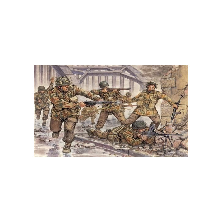 Model Kit figurky 6034 - WWII - BRITISH PARATROOPERS (1:72)