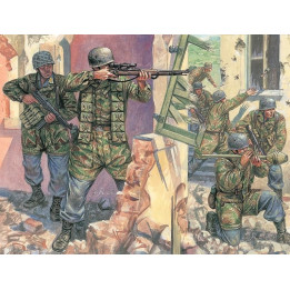 Model Kit figurky 6045 - WWII - GERMAN PARATROOPERS (1:72)