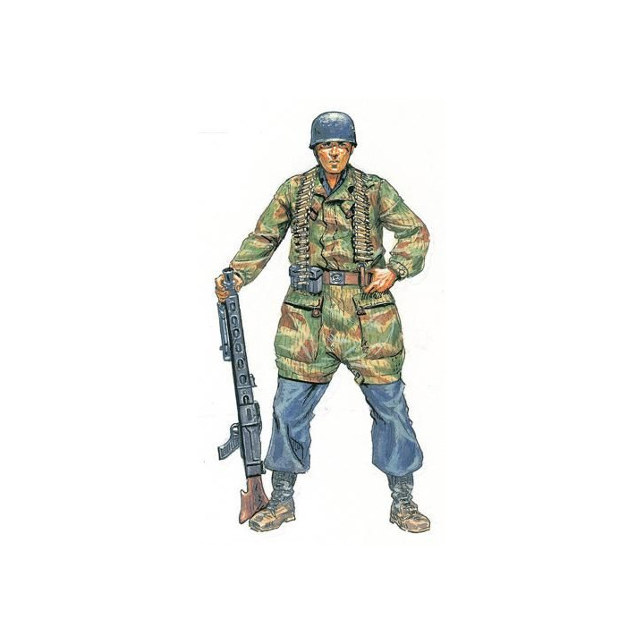 Model Kit figurky 6045 - WWII - GERMAN PARATROOPERS (1:72)