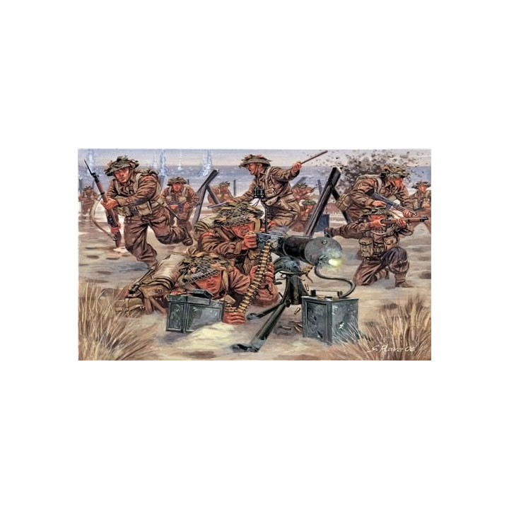 Model Kit figurky 6056 - WWII - BRITISH INFANTRY (1:72)