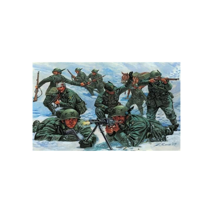 Model Kit figurky 6059 - WWII - ITALIAN "ALPINI" (1:72)