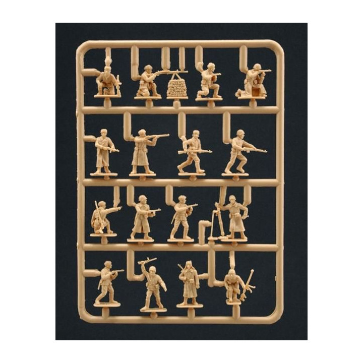 Model Kit figurky 6069 - WWII -RUSSIAN INFANTRY (WINTER UNIF) (1:72)
