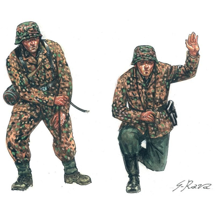 Model Kit figurky 6096 - WWII - GERMAN PAK40 AT GUN & CREW (1:72)