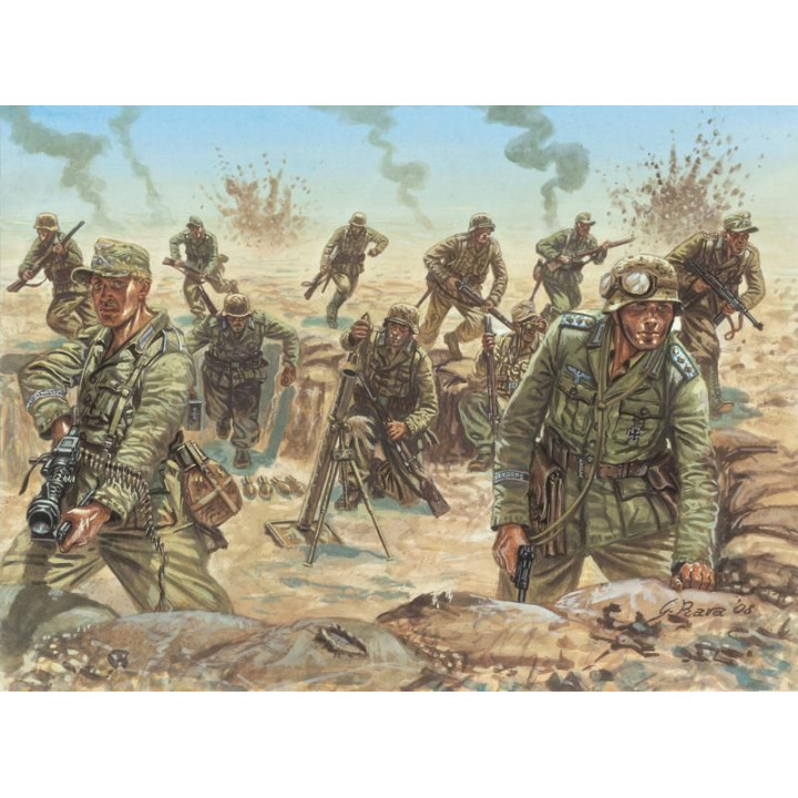Model Kit figurky 6099 - WWII - D.A.K. INFANTRY (1:72)