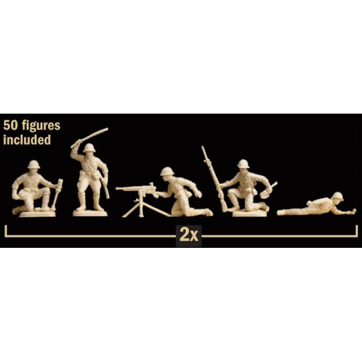 Model Kit figurky 6170 - WWII - JAPANASE INFANTRY (1:72)