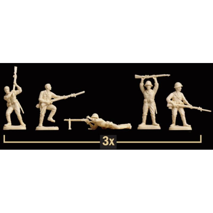 Model Kit figurky 6170 - WWII - JAPANASE INFANTRY (1:72)