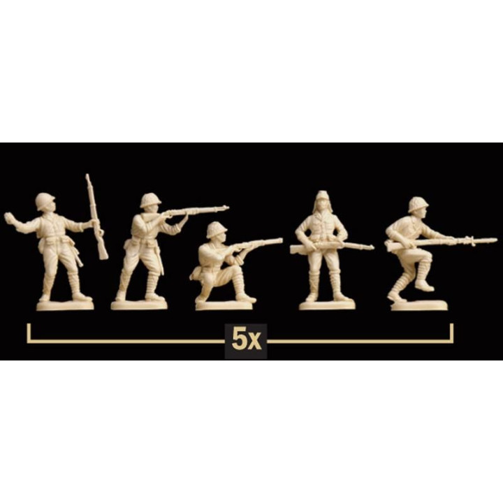 Model Kit figurky 6170 - WWII - JAPANASE INFANTRY (1:72)
