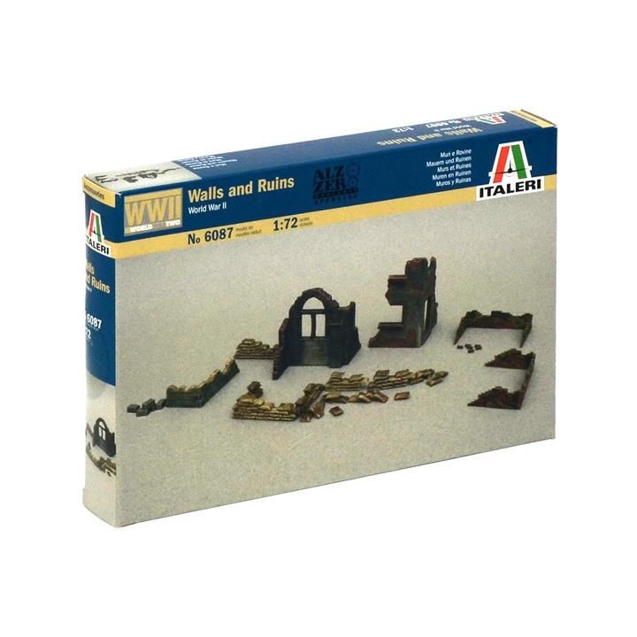 Model Kit doplňky 6087 - WALLS AND RUINS (1:72)