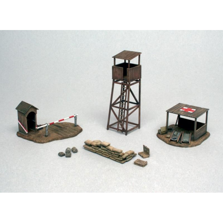 Model Kit budova 6130 - BATTLEFIELD BUILDINGS (1:72)