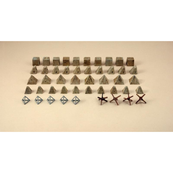 Model Kit doplňky 6147 - Anti tank obstacles (1:72)