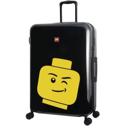 Cestujte stylově. S tímto LEGO Luggage Minifigure Head kufrem oslníte kdekoli se objevíte. Originální design je nepřehlédnutelný! Rozměry: 76,5 x 52,5 x 29 cm, objem: 100 litrů.