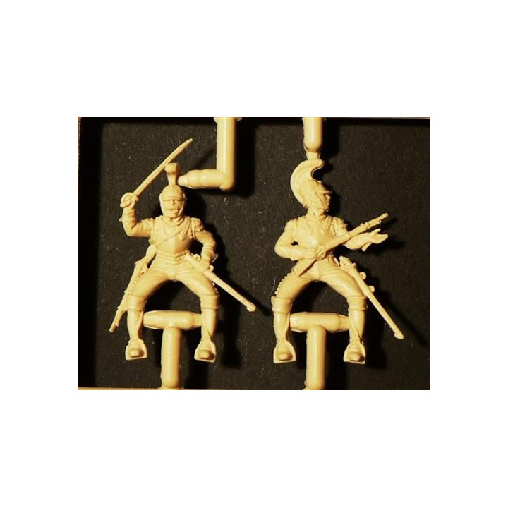 Model Kit figurky 6003 - FRENCH HEAVY CAVALRY (NAP. WARS) (1:72)