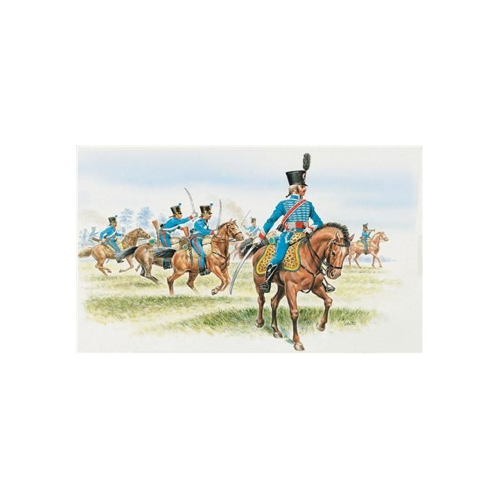Model Kit figurky 6008 - FRENCH HUSSARS (NAP. WARS) (1:72)