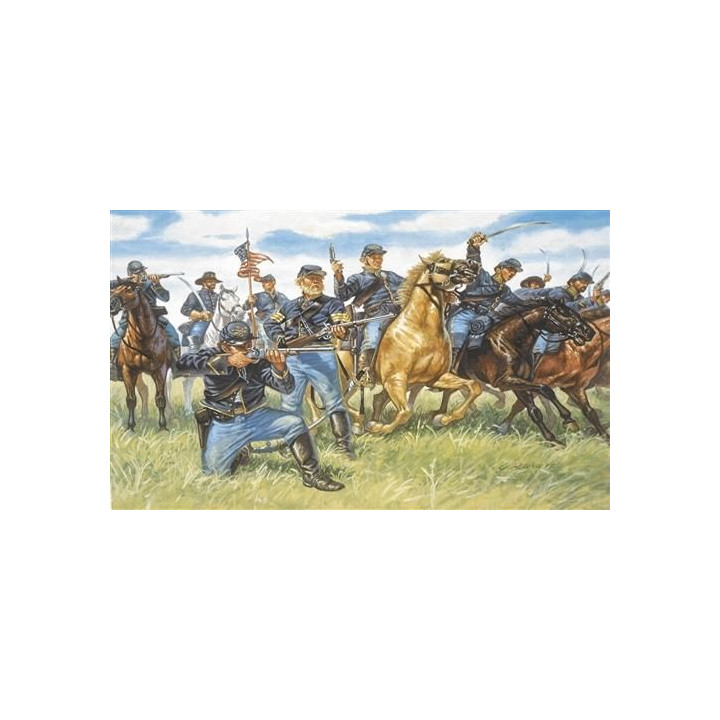 Model Kit figurky 6013 - UNION CAVALRY (AMERICAN CIVIL WAR) (1:72)
