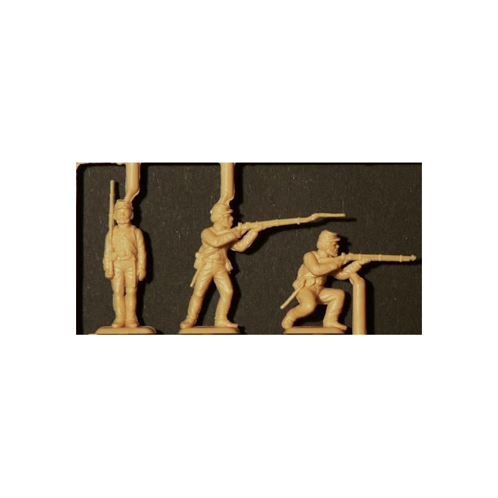 Model Kit figurky 6014 - CONFEDERATE INFANTRY (AMERICAN CIVIL WAR) (1:72)