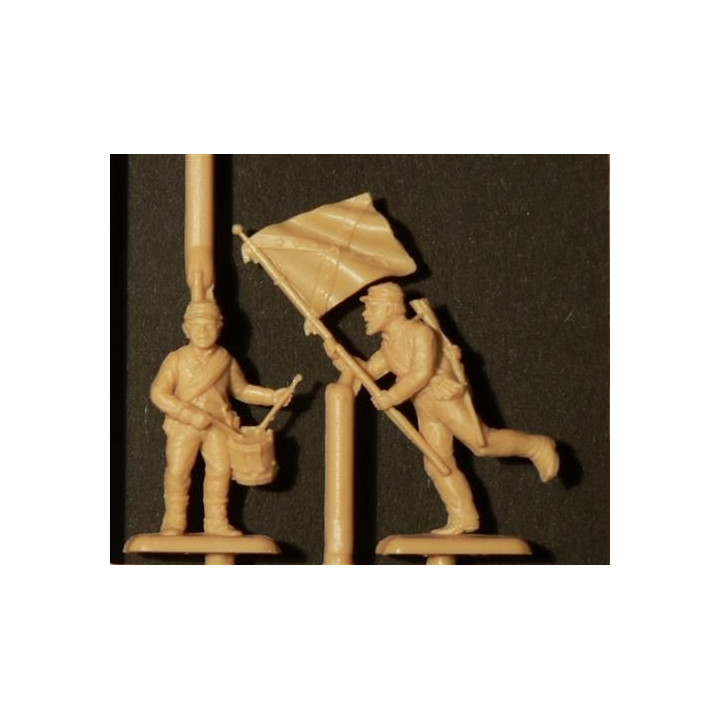 Model Kit figurky 6014 - CONFEDERATE INFANTRY (AMERICAN CIVIL WAR) (1:72)