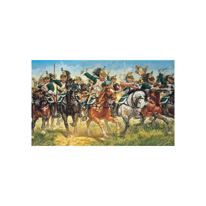 Model Kit figurky 6015 - FRENCH DRAGOONS (NAP. WARS) (1:72)