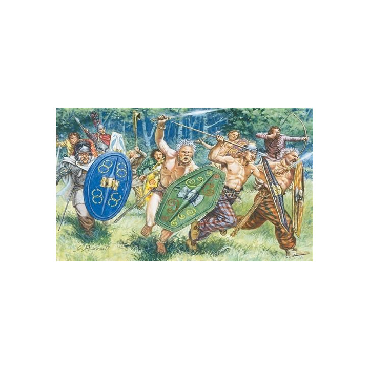 Model Kit figurky 6022 - GAULS WARRIORS (I-II CENTURY B.C.) (1:72)