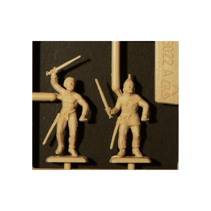 Model Kit figurky 6022 - GAULS WARRIORS (I-II CENTURY B.C.) (1:72)