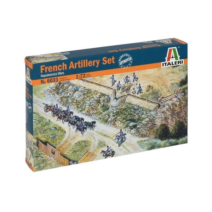 Model Kit figurky 6031 - FRENCH ARTILLERY SET (NAP.WARS) (1:72)