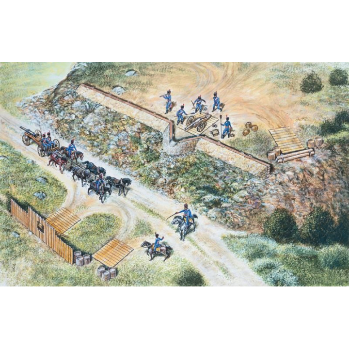 Model Kit figurky 6031 - FRENCH ARTILLERY SET (NAP.WARS) (1:72)
