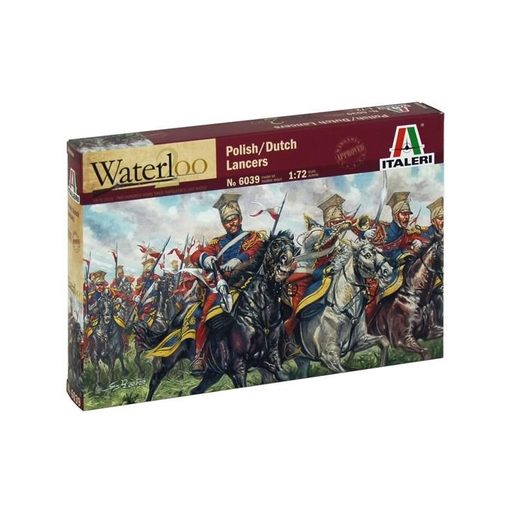 Model Kit figurky 6039 - POLISH-DUTCH LANCERS (NAP.WARS) (1:72)