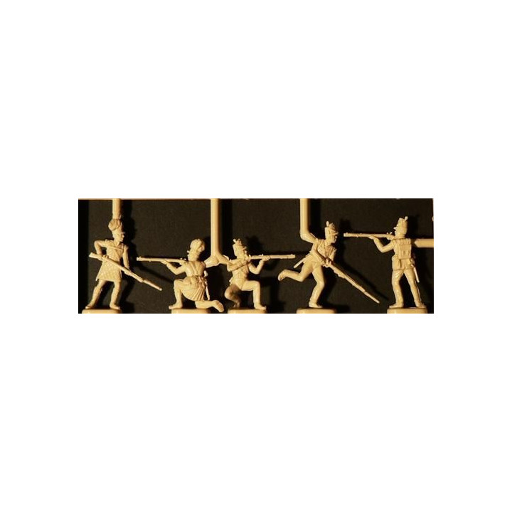 Model Kit figurky 6058 - BRITISH and SCOTS INFANTRY (NAPOL.WARS) (1:72)