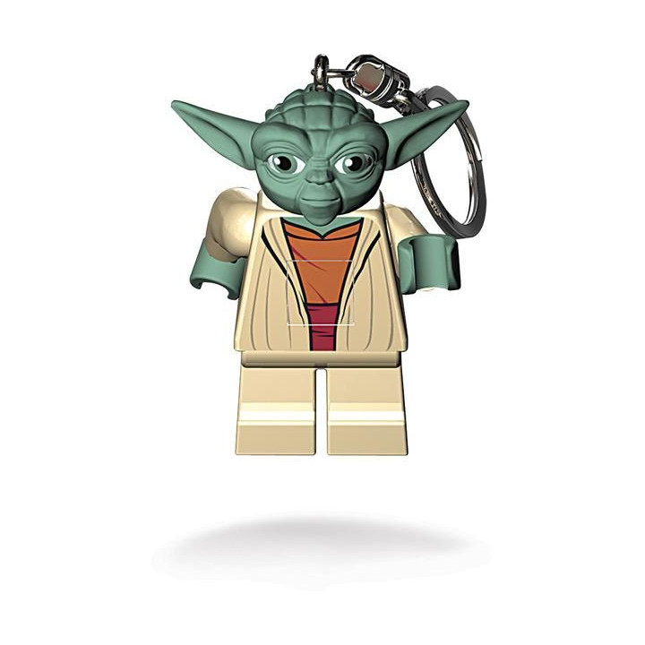LEGO svítící klíčenka - Star Wars Yoda