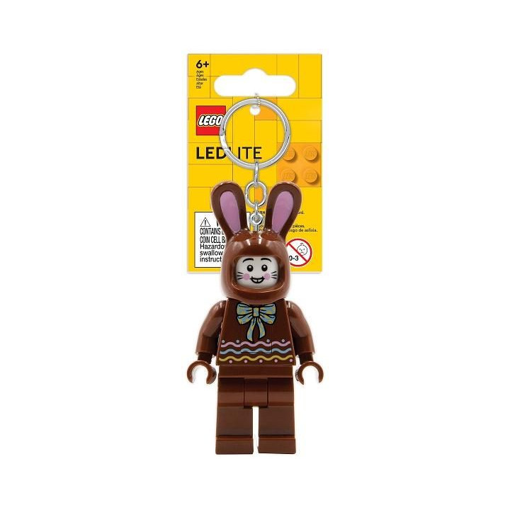 LEGO svítící klíčenka - Iconic Čokoládový Zajíc