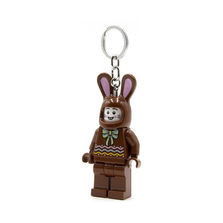 LEGO svítící klíčenka - Iconic Čokoládový Zajíc