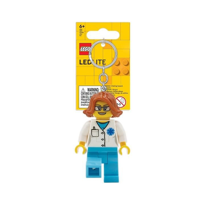 LEGO svítící klíčenka - Iconic Doktorka