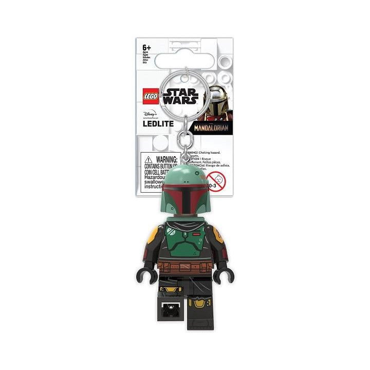 LEGO svítící klíčenka - Star Wars Boba Fett
