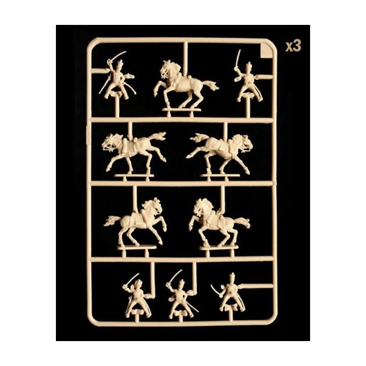 Model Kit figurky 6080 - NAPOLEONIC WARS - FRENCH LIGHT CAVALRY (1:72)