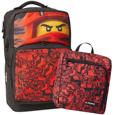 LEGO školní batoh Maxi Plus - Ninjago Red