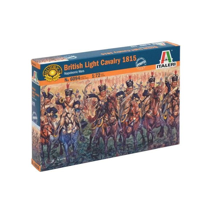 Model Kit figurky 6094 - NAPOLEONIC WARS - BRITISH LIGHT CAVALRY 1815 (1:72)