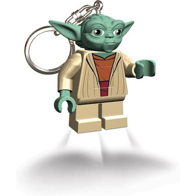 LEGO svítící klíčenka - Star Wars Yoda