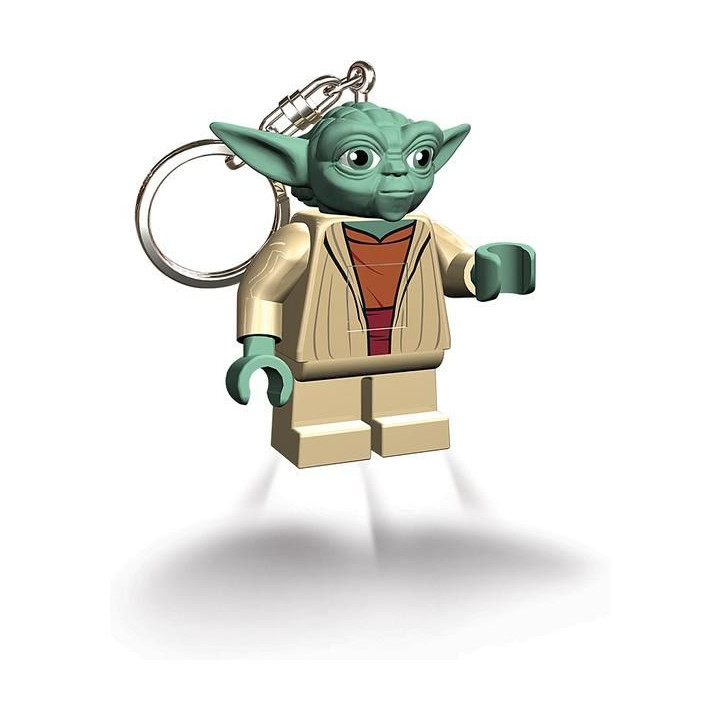 LEGO svítící klíčenka - Star Wars Yoda