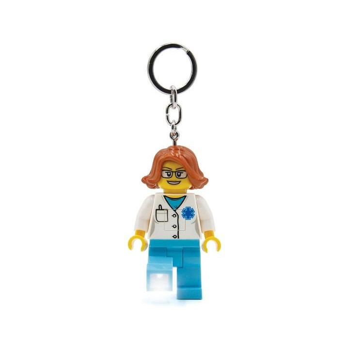 LEGO svítící klíčenka - Iconic Doktorka
