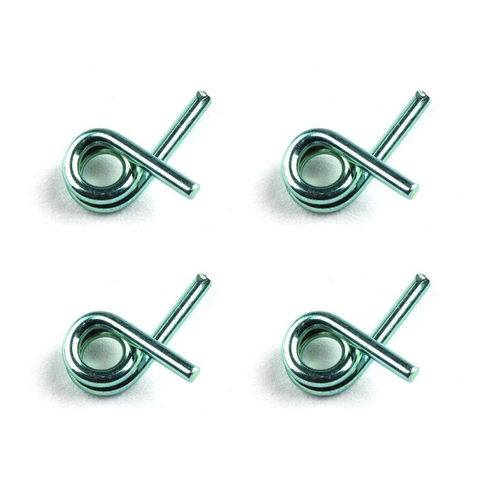 čtyřčelisťové spojkové pružinky, 0,95mm, 4 ks.