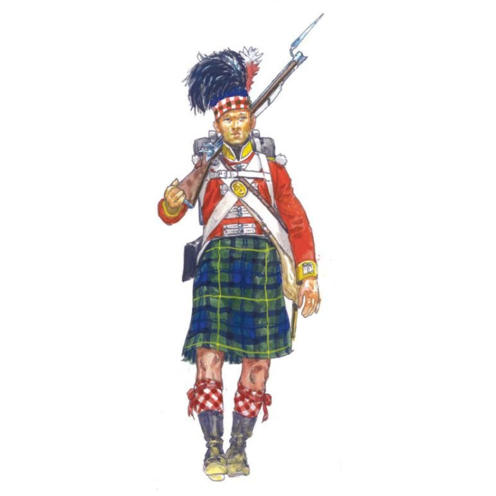 Model Kit figurky 6136 - SCOTTISH INFANTRY (NAP.WARS) (1:72)
