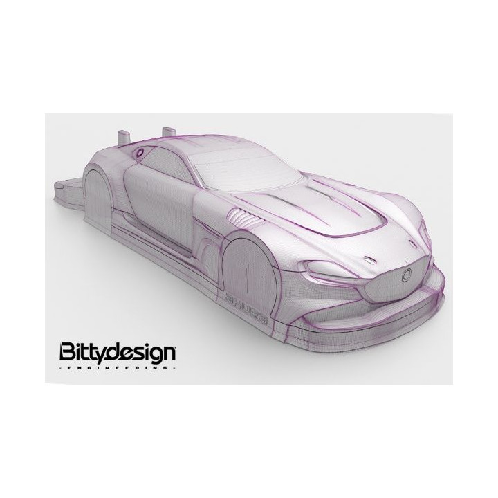 Karoserie čirá Bittydesign AHURA GT - (190 mm)