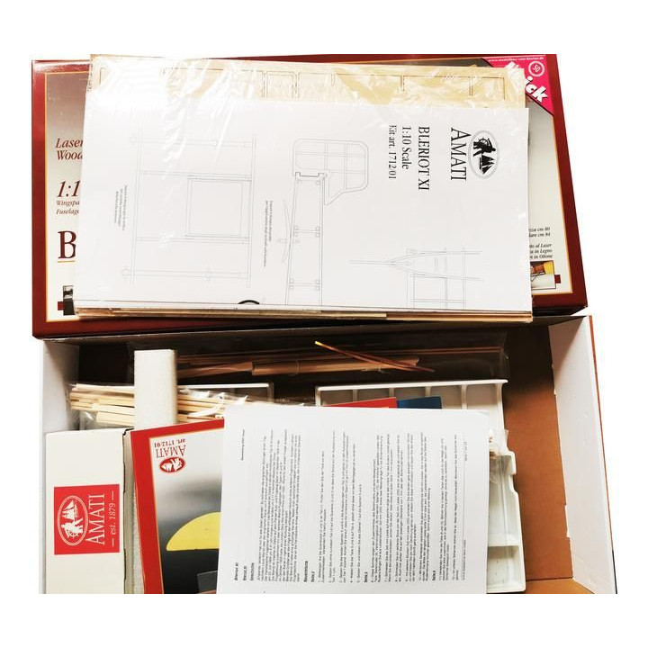 AMATI Bleriot XI 1909 1:10 kit