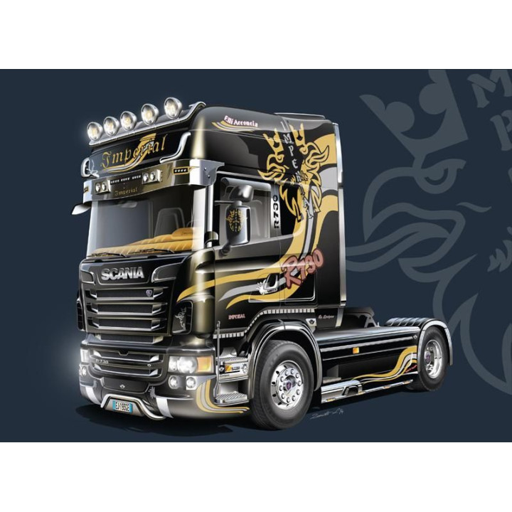 Model Kit truck 3883 - SCANIA R V8 TOPLINE " IMPERIAL" (1:24)