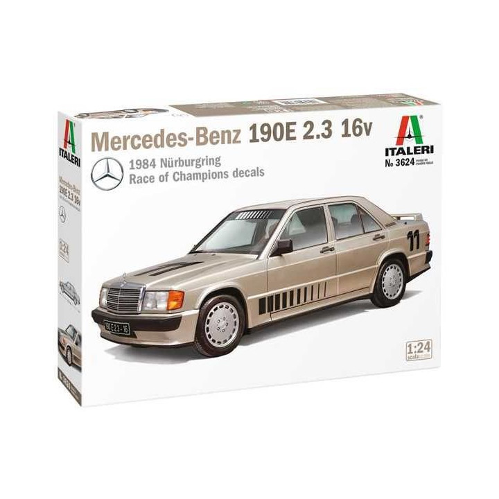 Model Kit auto 3624 - Mercedes Benz 190E (1:24)
