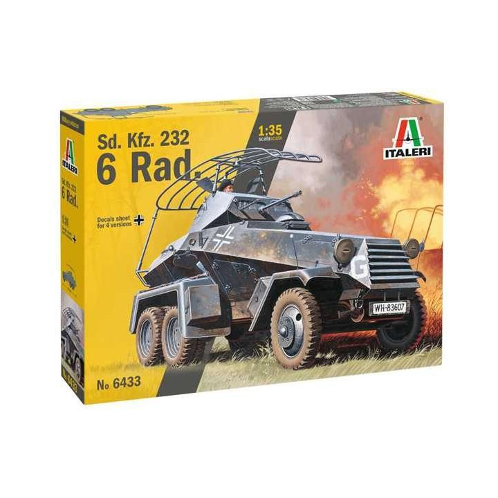 Model Kit military 6433 - Sd. Kfz. 232 6 Rad. (1:35)