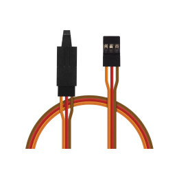 Prodlužovací kabel 75cm JR s pojistkou (PVC)