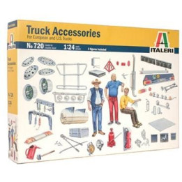 Model Kit doplňky 0720 - TRUCK ACCESSORIES (1:24)